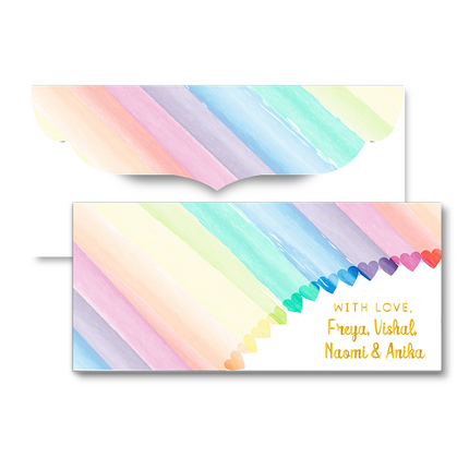 Rainbow Rays - Money Envelopes