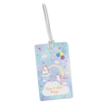 Rainbow Unicorn Magic (Set of 2) - Bag Tags