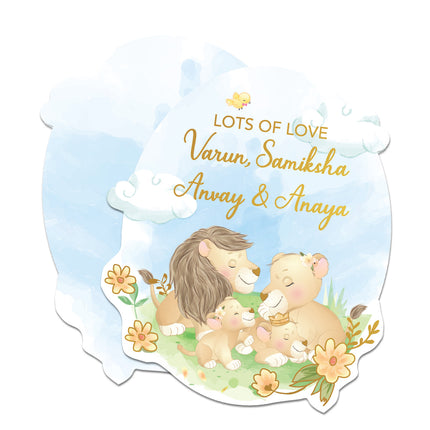Royal Crowned Family - Gift Tags