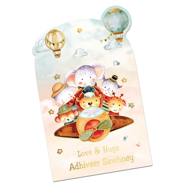 Airplane Safari - Gift Tags