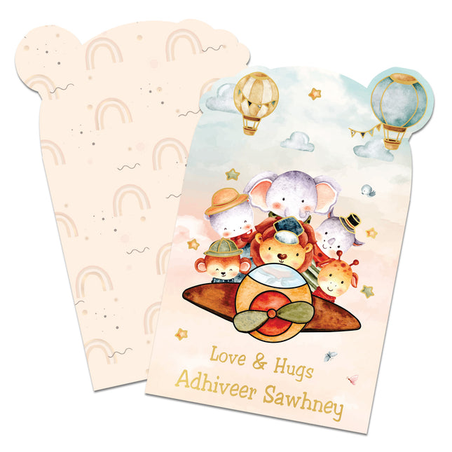 Airplane Safari - Gift Tags