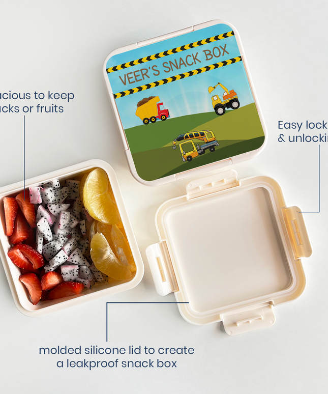 Wheels on the go - Snack Box