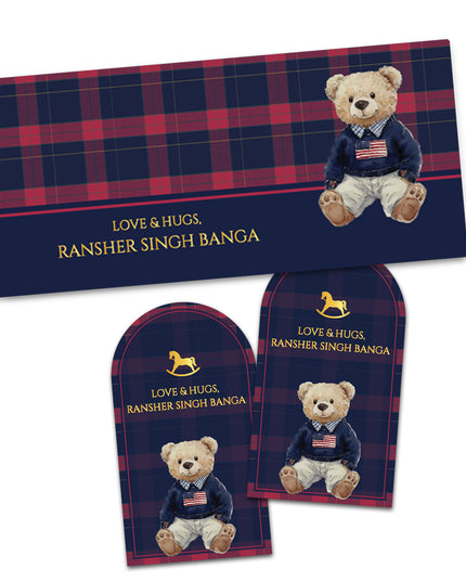 Dapper Cub (Gift Tags & Money Envelopes Combo)