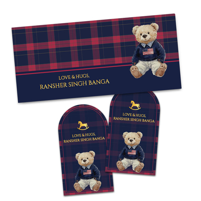 Dapper Cub (Gift Tags & Money Envelopes Combo)