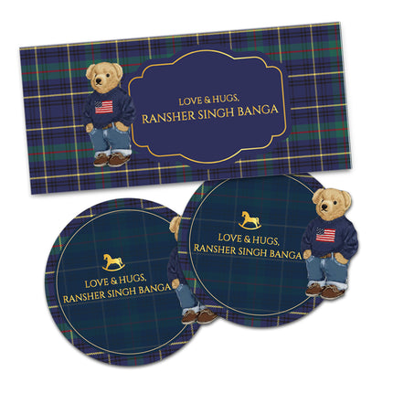 Gentle Bear (Gift Tags & Money Envelopes Combo)