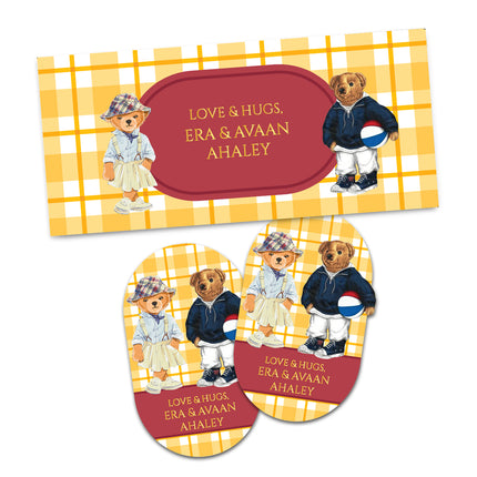 The Royal Cubs (Gift Tags & Money Envelopes Combo)