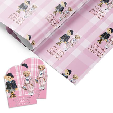 The Darling Duo (Gift Tags & Wrapping Papers Combo)