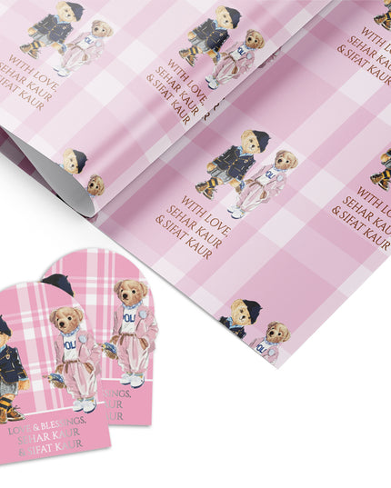 The Darling Duo (Gift Tags & Wrapping Papers Combo)