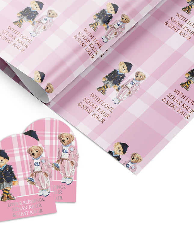 The Darling Duo (Gift Tags & Wrapping Papers Combo)