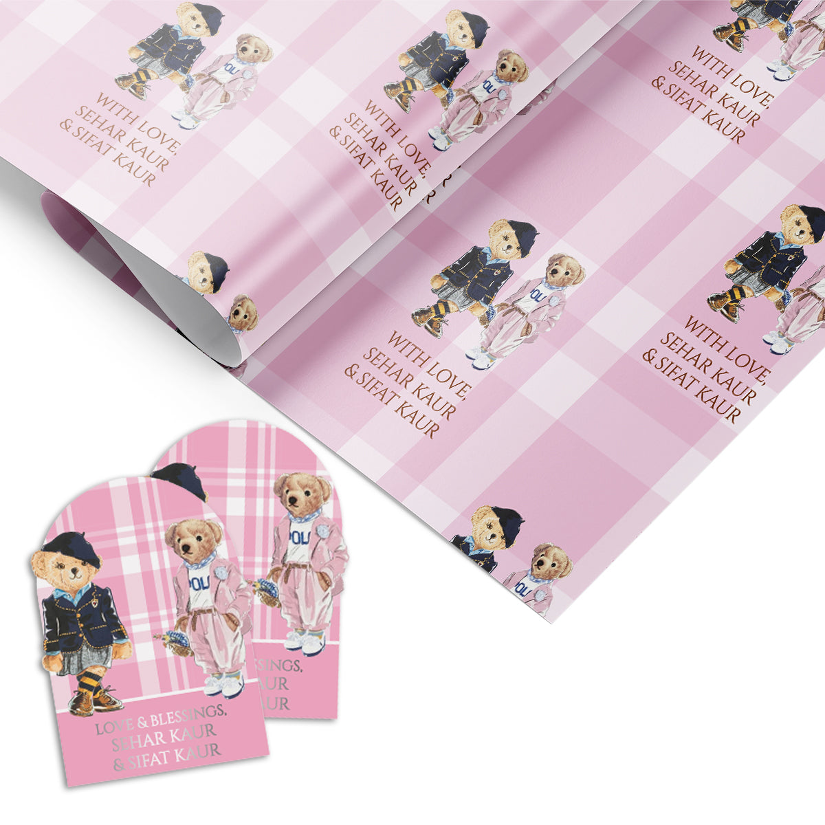 The Darling Duo (Gift Tags & Wrapping Papers Combo)