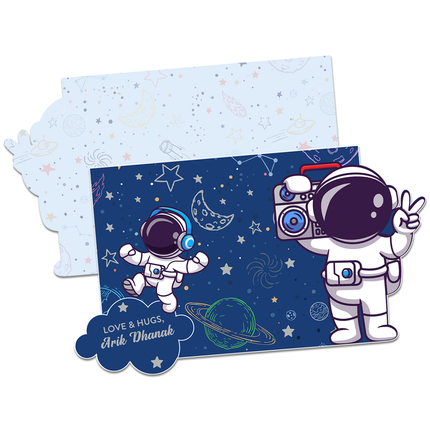 Star Explores (2 Boys) - Gift Tags