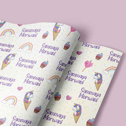 Unicorns & Rainbows - Wrapping Papers