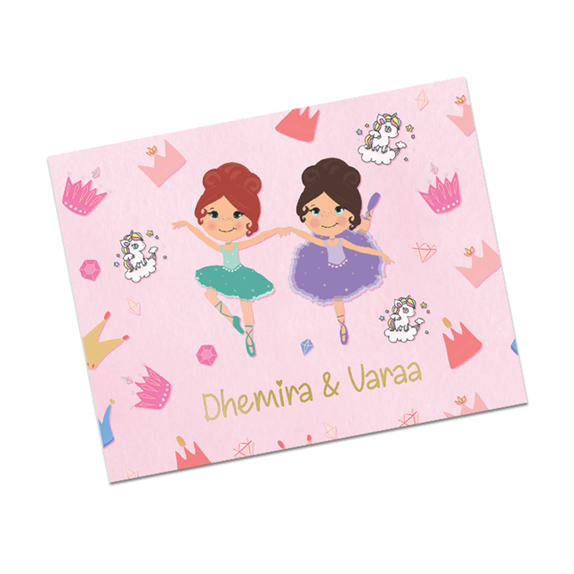 Ballerina Sisters - Notecards