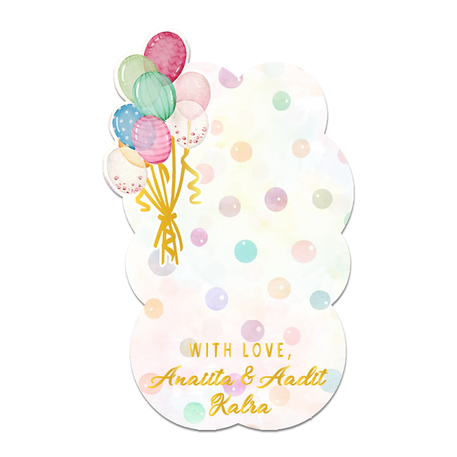 Balloon Bliss - Gift Tags