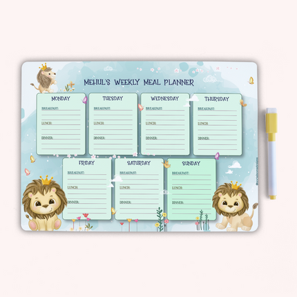 Royal Roar - Meal Planners