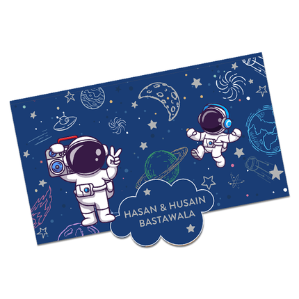 Star Explores (2 Boys) - Notecards