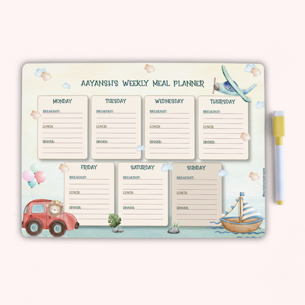 Up up Away - Meal Planners
