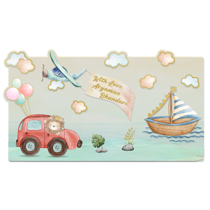 Up Up Away - Gift Tags