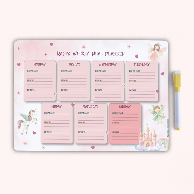 Enchanting Castle - Meal Planners