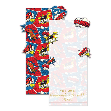 Power Ranger - Gift Tags