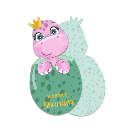 Dino Cheers - Gift Tags
