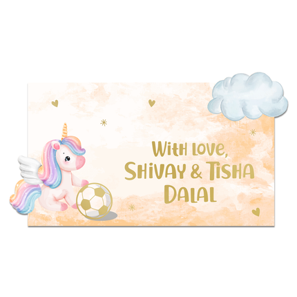 Sporty Unicorn - Gift Tags