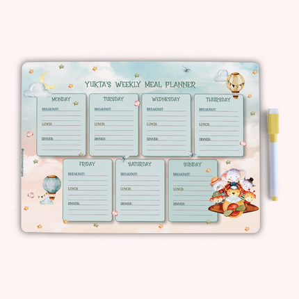 Airplane Safari - Meal Planners