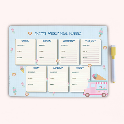 Ice Cream Truck - Meal Planners