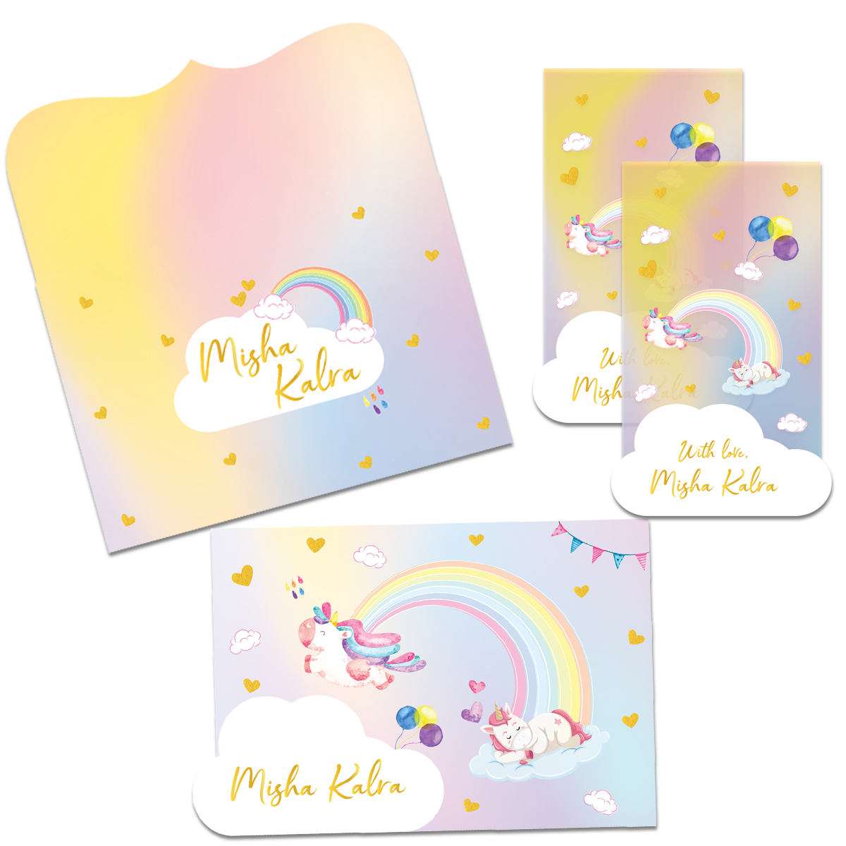 Rainbow Hearts