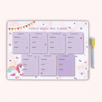 Unicorn Dreams - Meal Planners