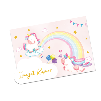 Rainbow Unicorn Magic - Notecards