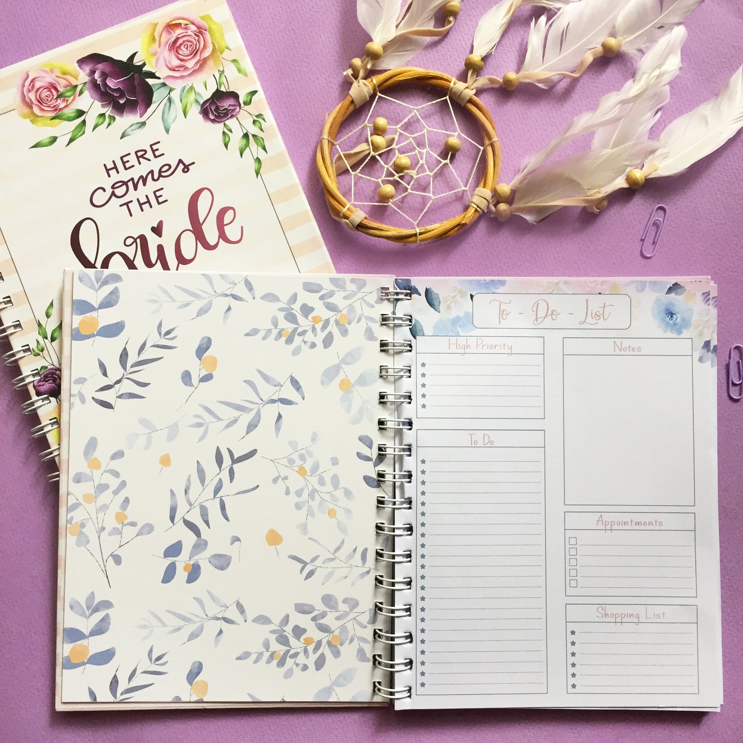 Wedding planner book